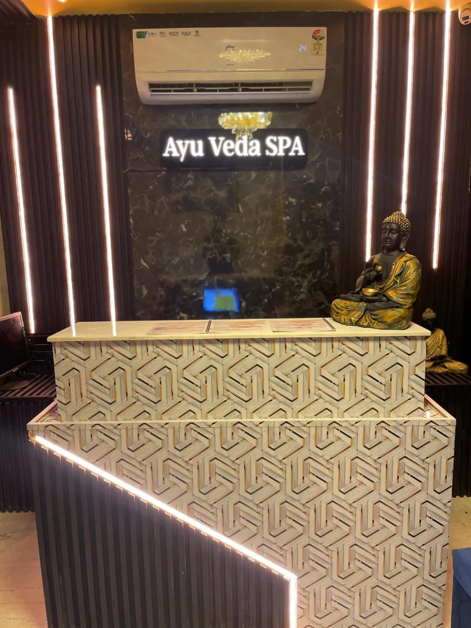 Reception at Ayu Veda Spa